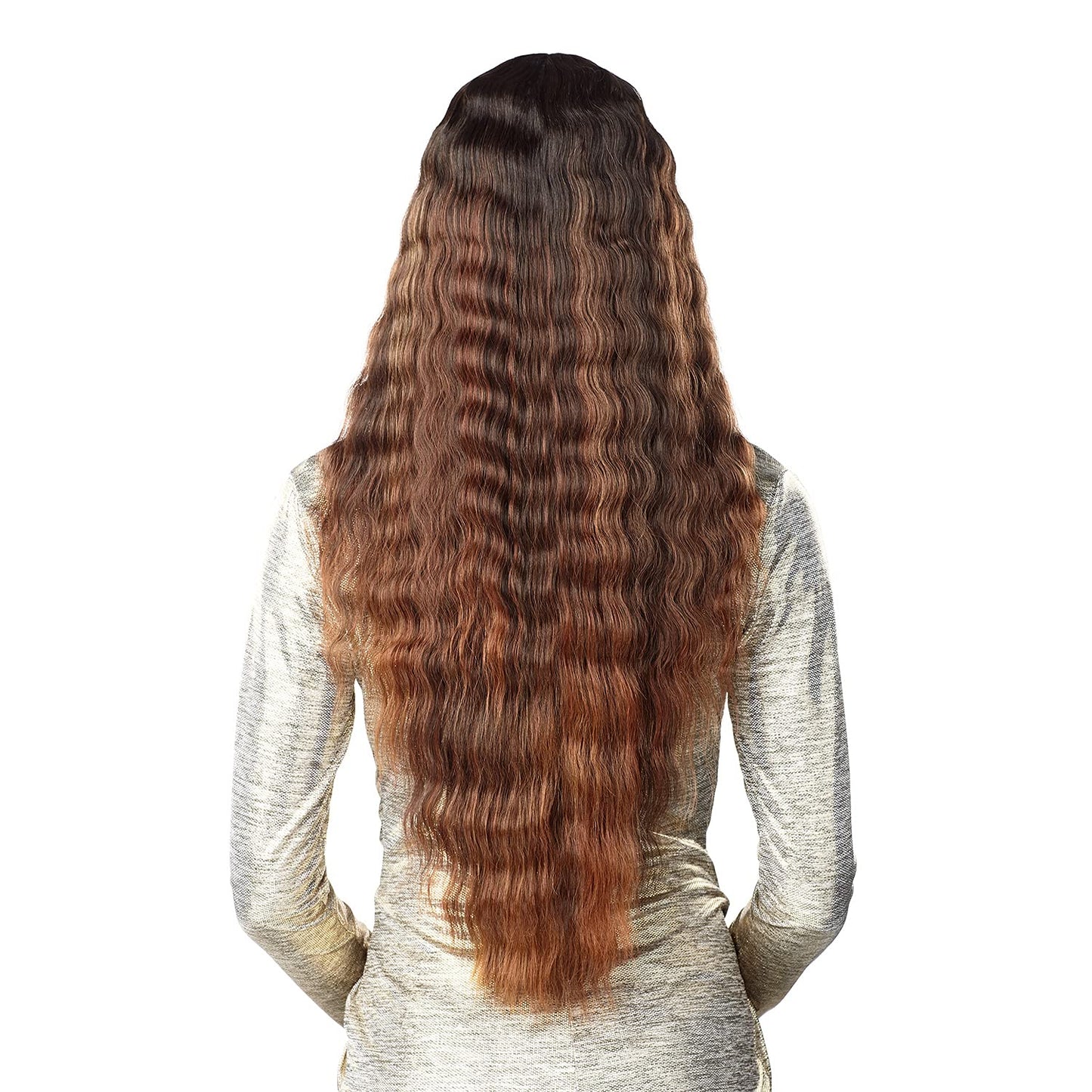 Butta Lace Wigs - Unit 17 Extra Wide 5 Inch Deep Parting Synthetic Preplucked Hairline Glueless Lacefront (613 BLONDE)