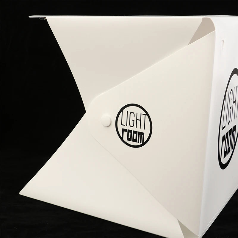 Photographie lumière LED salle Photo Studio lumière tente boîte souple décors Photobox pour appareil Photo DSLR 22CM Portable pliable Lightbox