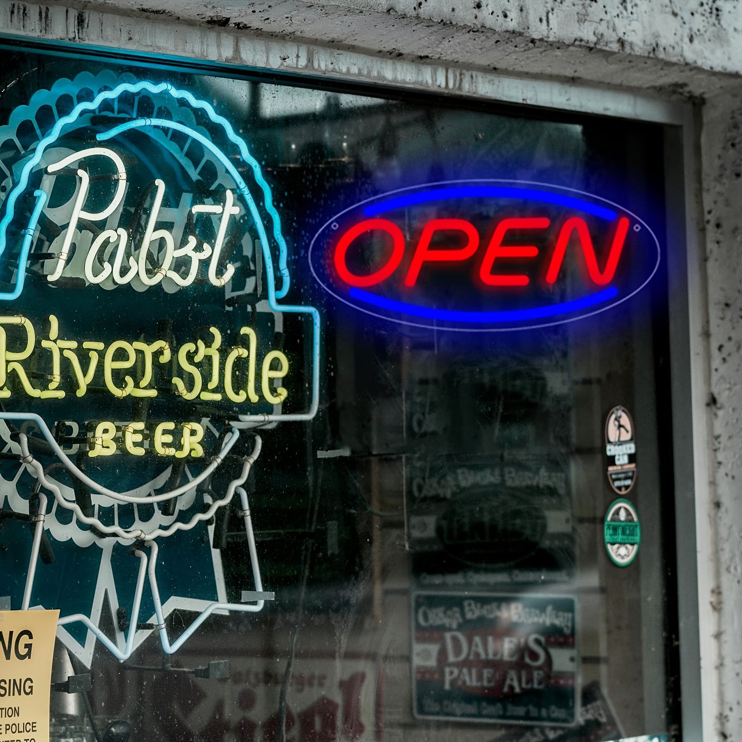 CTTNSL "OPEN" LED Neon Sign - Energy-Efficient, Touch-Controlled Wall Art with USB Power, 13.78x5.9in Acrylic & LED, 5V USB Interface Electronic lamp Ideal for Bars, Cafes, Hotels & Outdoor Decor