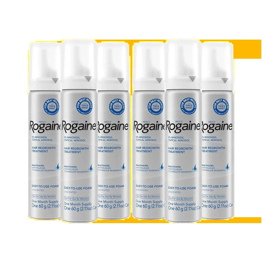 Mens  5% Minoxidil Unscented Foam