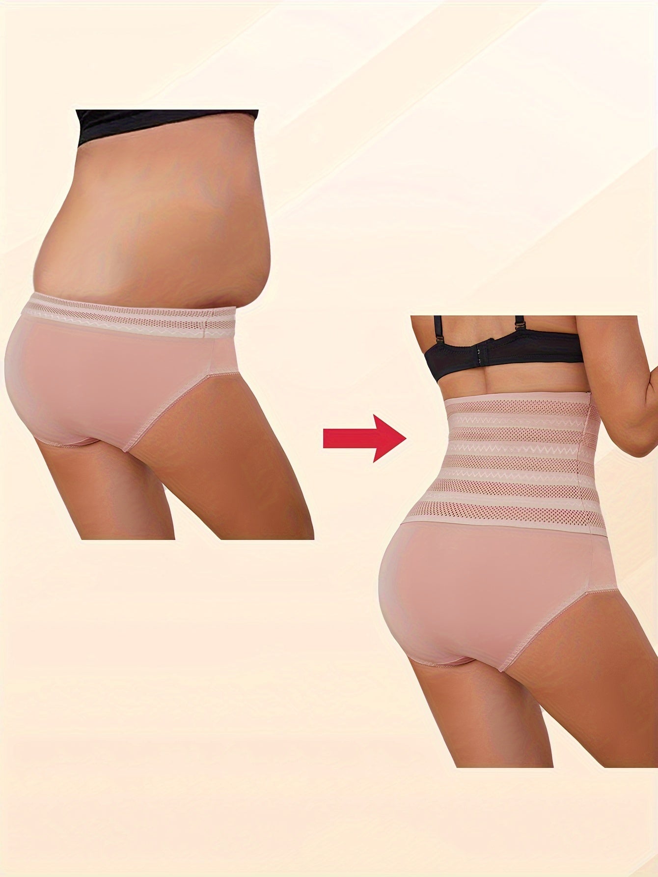 High-Waisted Shaping Panties for Women, Designed to Control The Abdomen And Lift The Hips.
