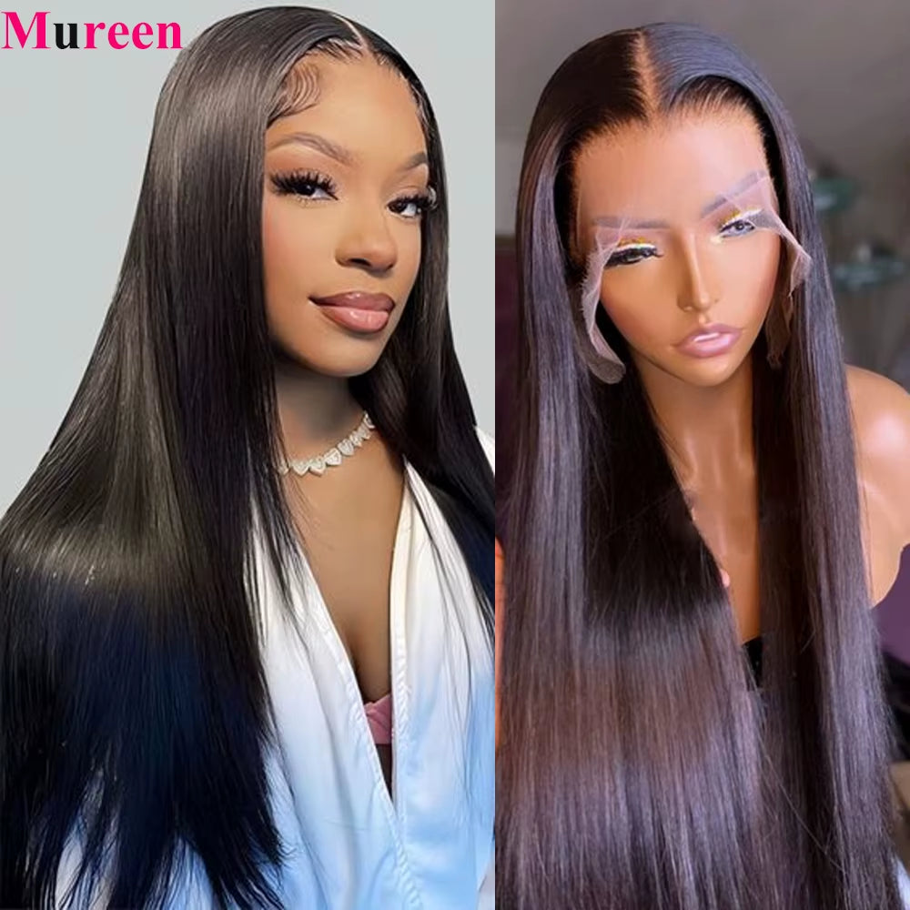 250% Density Straight Hair Lace Frontal Wig Human Hair 13X4 HD Lace Front Wig for Women Human Hair Wigs