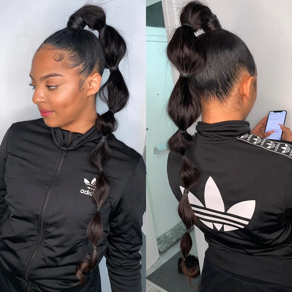 Perruque Lace Frontal Wig 360 naturelle brésilienne lisse, cheveux lisses, 13x6, Transparent, pre-plucked, pour femmes