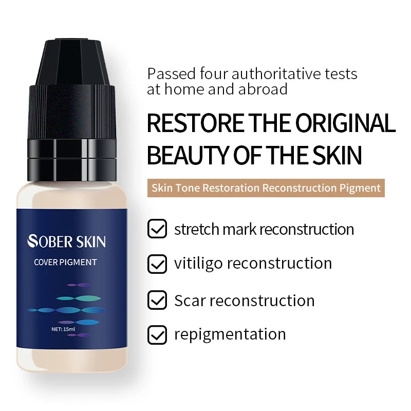Skin Tone Stretch Mark Face Paint Scar Camouflage Tattoo Ink Scar Removal Pigmentation