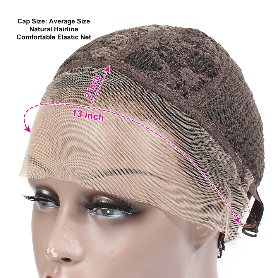 Cheveux humains 13X2 perruques courtes coupe lutin perruques droites Bob HDTransparent dentelle frontale perruques pour les femmes noires 250 densité Perruque pas cher