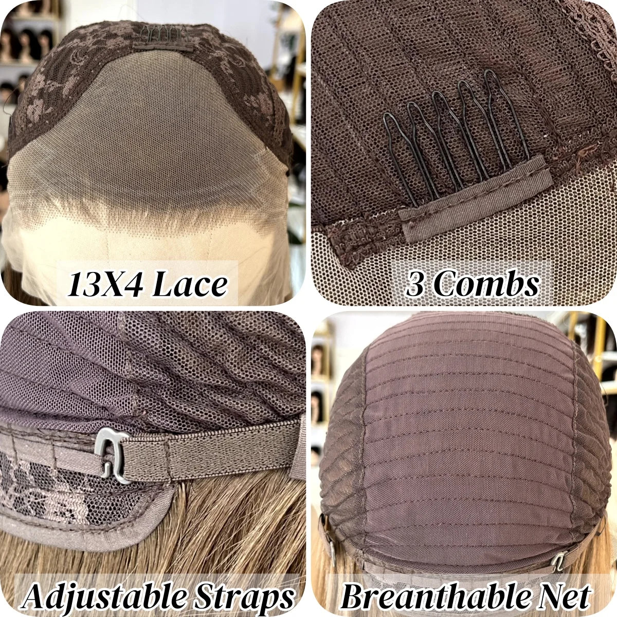 Perruque Lace Front Wig synthétique lisse et soyeuse, marron sarcelle, 13x4, avec raie libre, naturelle, pour femmes, fête quotidienne, Cosplay