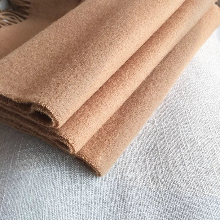 Écharpe en cachemire pour femmes, couverture épaisse et chaude d'hiver, marque de luxe, enveloppant châle, Bufanda Poncho Pashmina