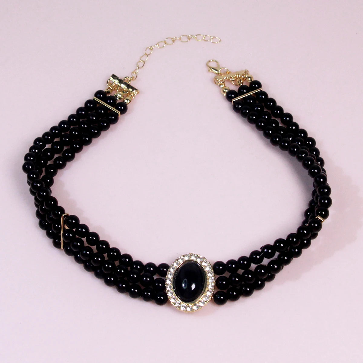 AINAMEISI 3 pièces mode mariée blanc multicouche Imitation collier de perles ensemble robe accessoires de mariage