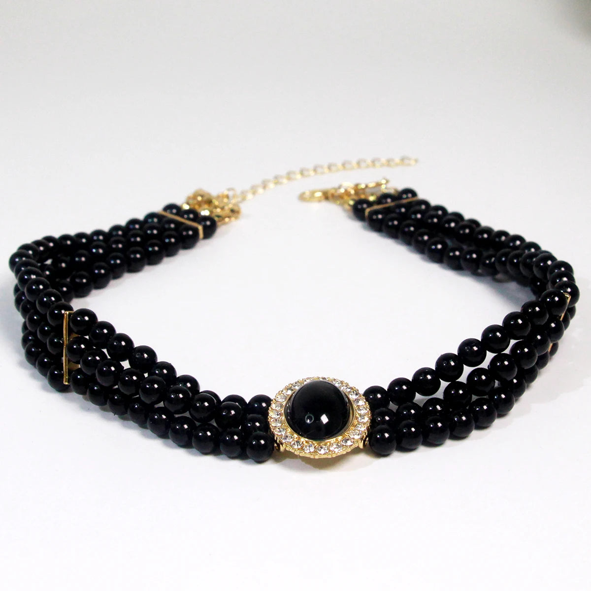 AINAMEISI 3 pièces mode mariée blanc multicouche Imitation collier de perles ensemble robe accessoires de mariage