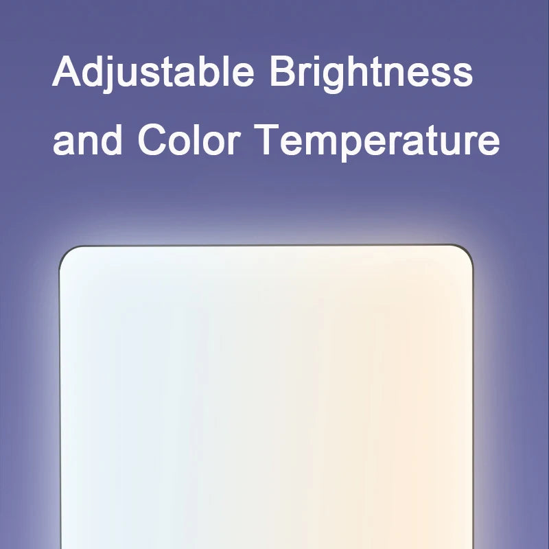 Lumière de Studio Photo LED pour Éclairage de Maquillage, Appareil Photo Portable, Lampe de Panneau de Photographie Statique, Vidéo, 2700K-7500K