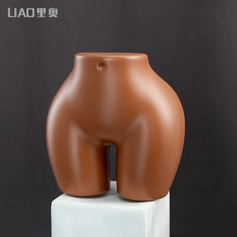 Brésilien BBL gros hanches corps féminin Mannequin torse africain grande taille fesses femmes factice en plastique pour sous-vêtements et vêtements affichage