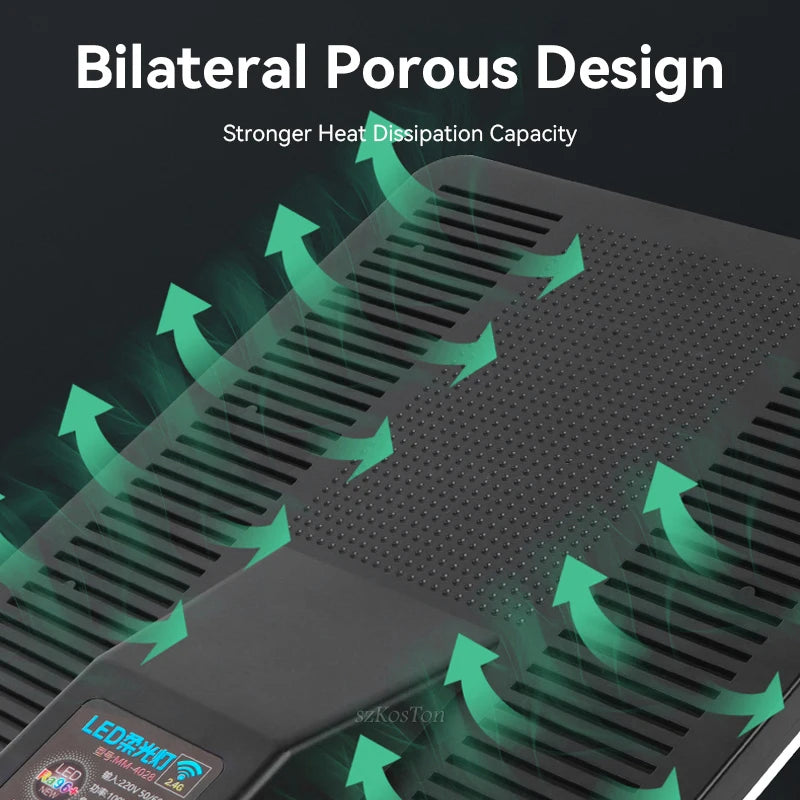 Lumière de Studio Photo LED pour Éclairage de Maquillage, Appareil Photo Portable, Lampe de Panneau de Photographie Statique, Vidéo, 2700K-7500K