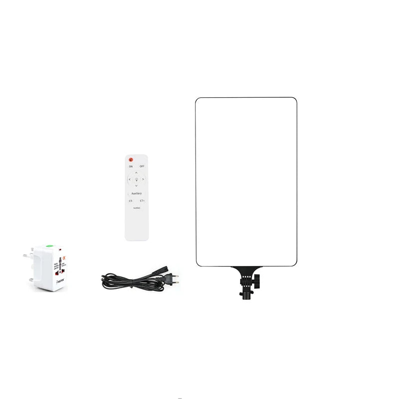 Lumière de Studio Photo LED pour Éclairage de Maquillage, Appareil Photo Portable, Lampe de Panneau de Photographie Statique, Vidéo, 2700K-7500K