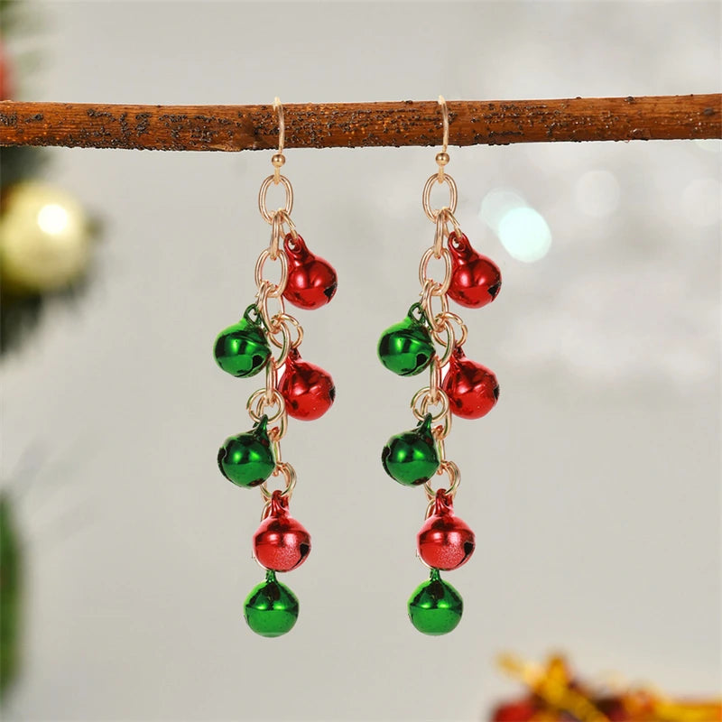 Boucles d'oreilles pendantes en Imitation de perles pour femmes, élégantes, flocon de neige, cloche délicate, boîte-cadeau, boule de fourrure, clou pour filles, accessoire de bijoux de fête