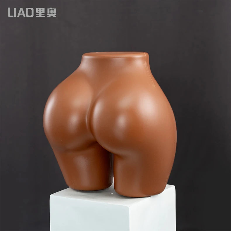 Brésilien BBL gros hanches corps féminin Mannequin torse africain grande taille fesses femmes factice en plastique pour sous-vêtements et vêtements affichage