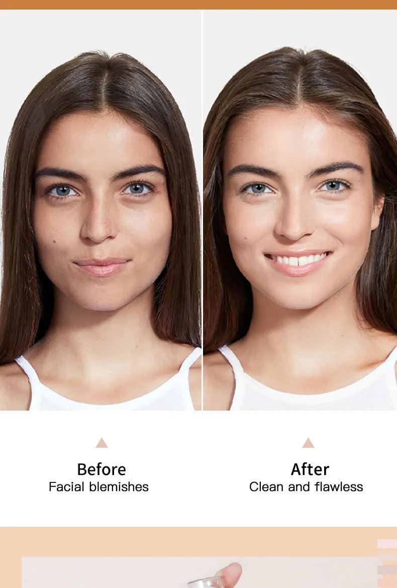 Fond de teint liquide résistant à la sueur, correcteur efficace, maquillage imperméable, cosmétiques professionnels