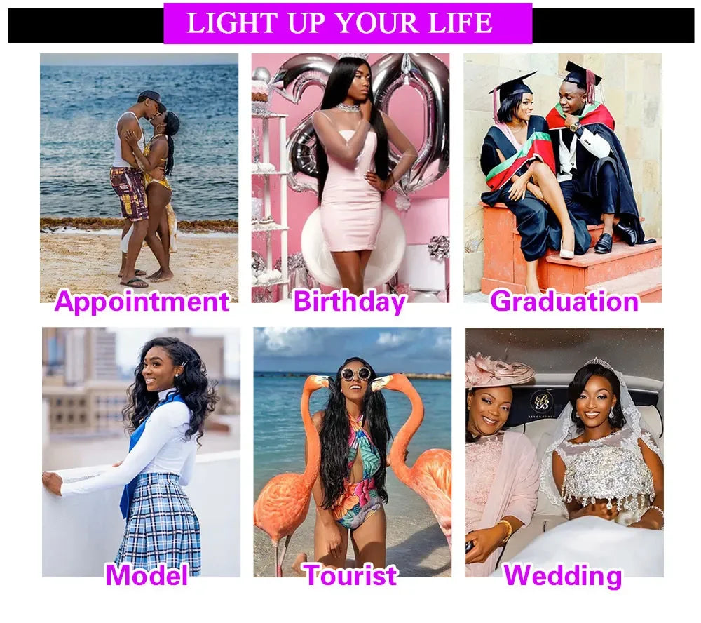 13x6 chocolat brun HD dentelle avant perruques de cheveux humains vague de corps perruque de cheveux humains 46 pouces 200 densité couleur perruques de cheveux humains pour les femmes