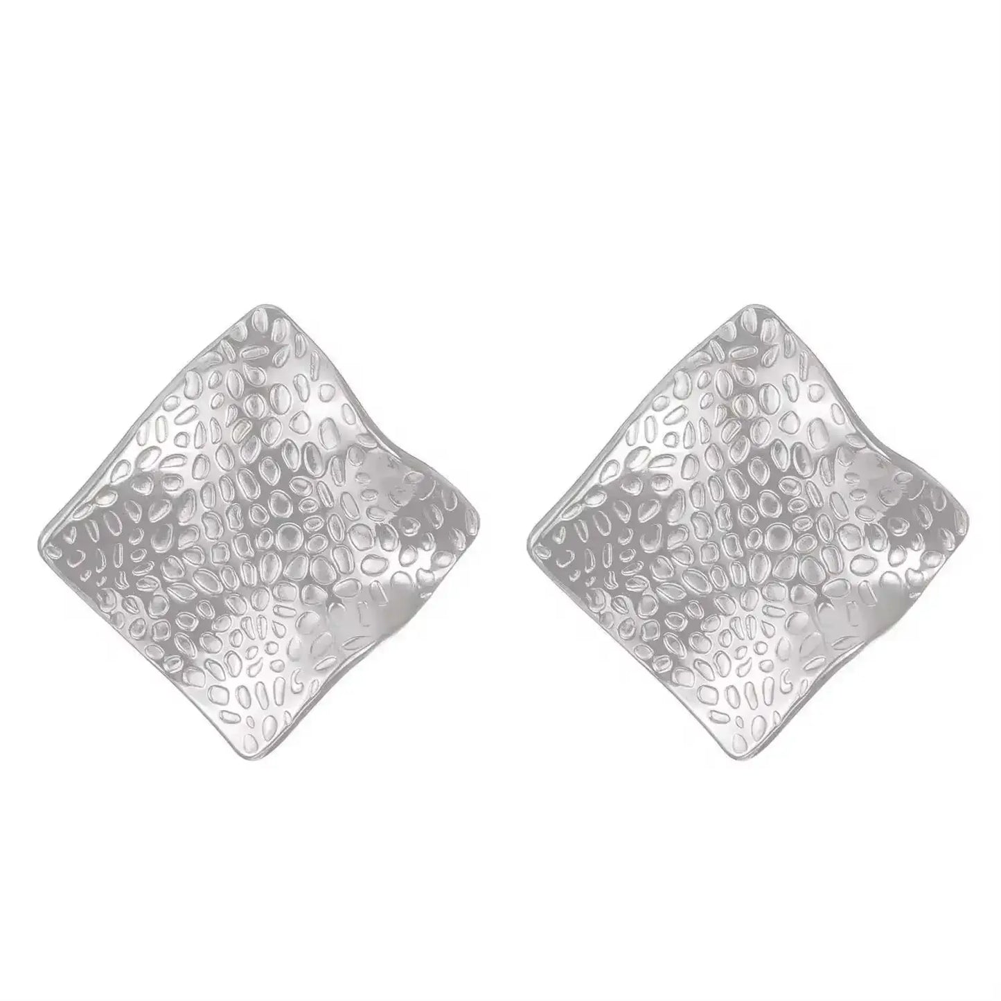 Boucles d'Oreilles Exagérées en Or pour Femme, Bijoux en Métal, Grand Cuir oral elu, Tendance, Nouvelle Collection 2024