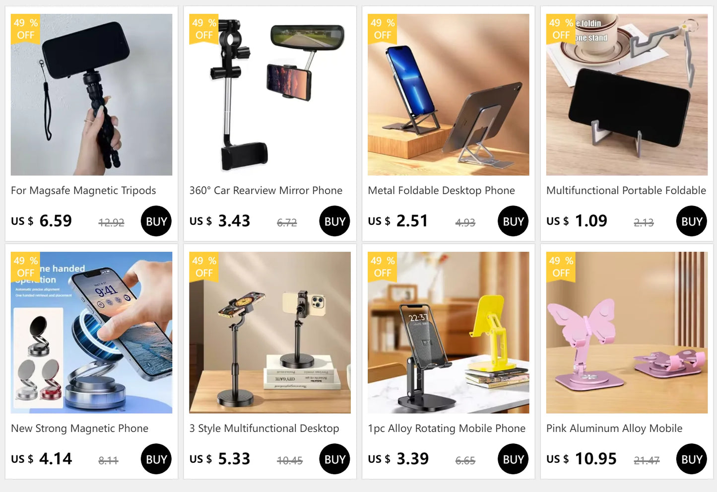 Anneau lumineux pour téléphone Portable, lentille Flash, lampe Portable, Clip à trois arrêts de gradation, Mini Durable et pratique, 10 LED, anneau de Selfie, beauté