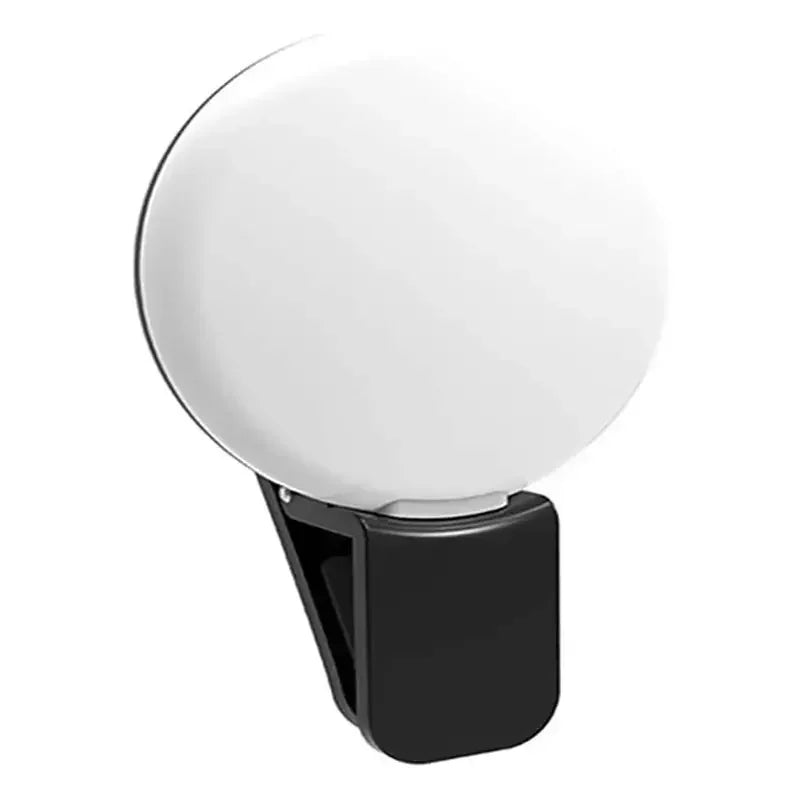 Anneau lumineux pour téléphone Portable, lentille Flash, lampe Portable, Clip à trois arrêts de gradation, Mini Durable et pratique, 10 LED, anneau de Selfie, beauté
