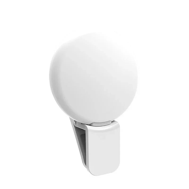 Anneau lumineux LED pour Selfie, pour téléphone Portable, Mini, Durable, pratique, trois arrêts de gradation, Clip de photographie, lumière de remplissage