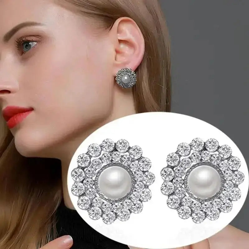 Boucles d'Oreilles en Titane et Acier localité Déformable, Bijoux en Métal, Tendance, Vintage, Rond, Carré, Cœur, pour Femme, Nouvelle Collection 2024