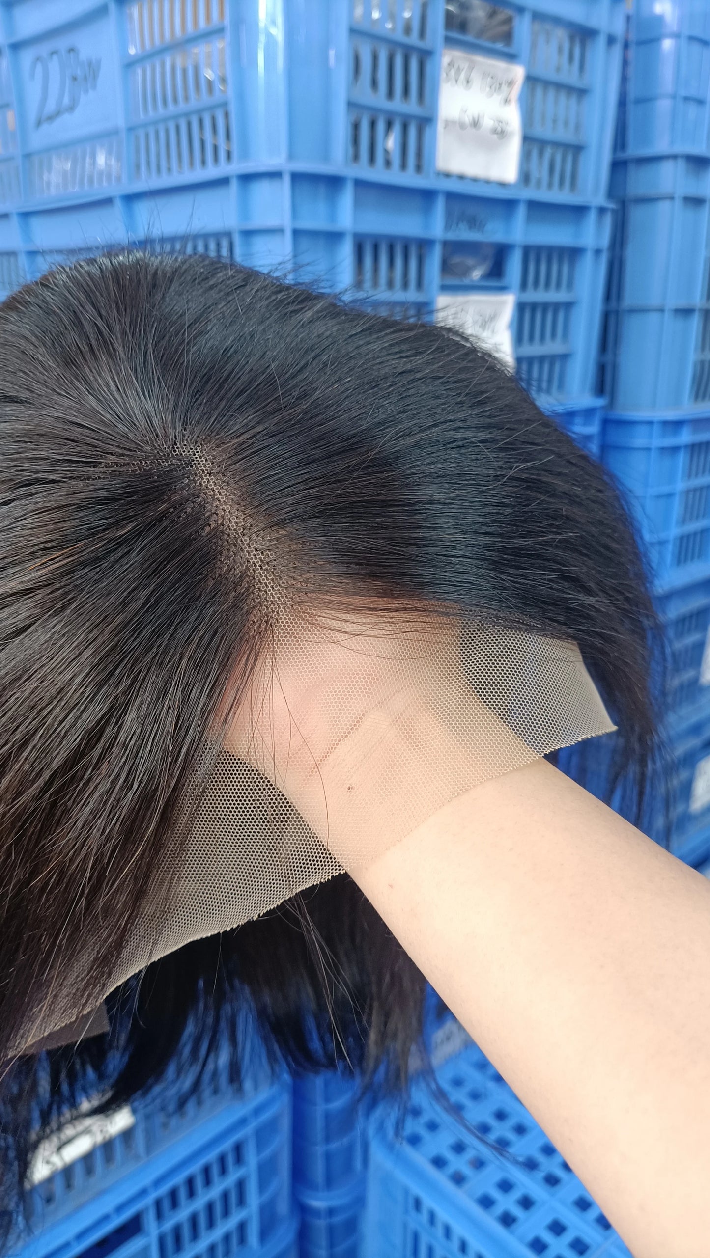 Perruques Bob de cheveux humains brésiliens sans colle HD perruque avant en dentelle sans colle os court perruque frontale en dentelle droite prête à porter 250 densité