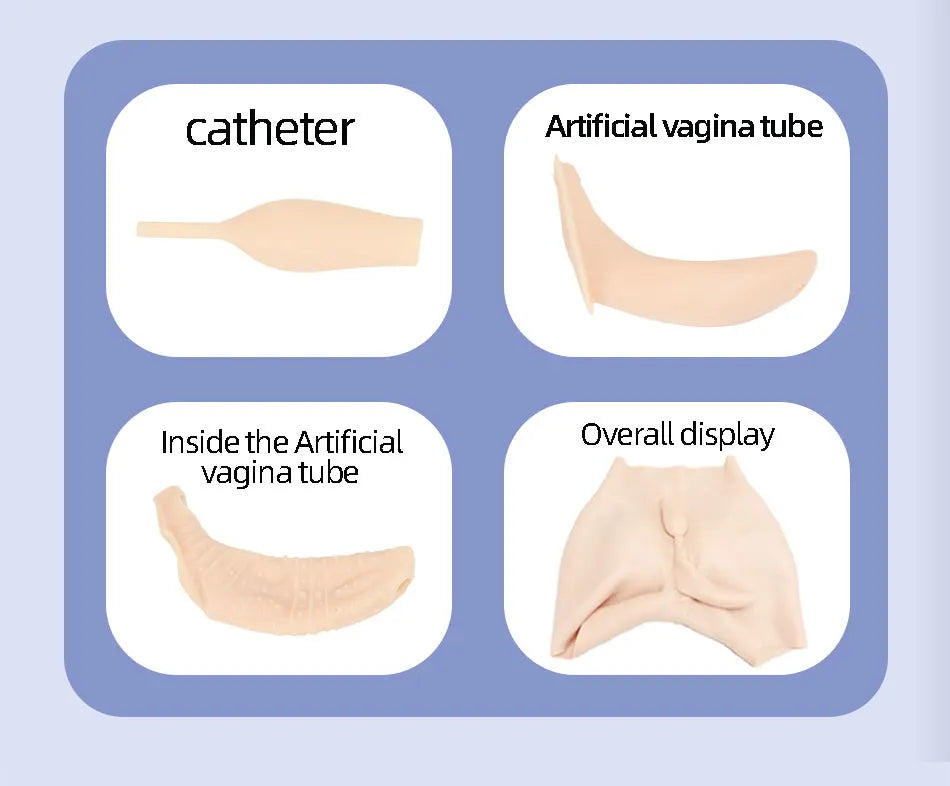 YUERUGOU Culotte vaginale réaliste en silicone pour transexuelle, pantalon de chatte Crossdresser, sexe Éltransgenre, faux sous-vêtements, élévateur de hanche, mise à niveau