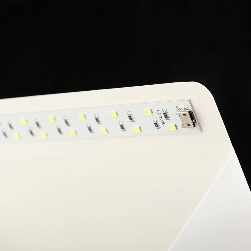 Chambre à lumière LED pour studio photo, tente lumineuse, boîte souple, arrière-plans, boîte à photos pour appareil photo reflex numérique, boîte à lumière pliante portable, 22cm