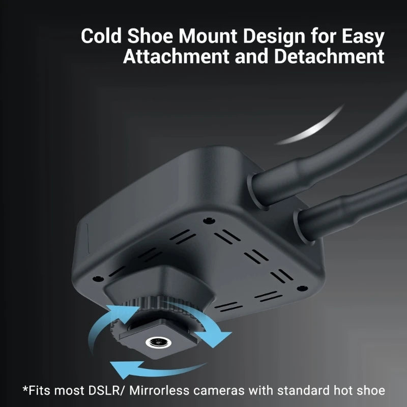 Lumière remplissage pour appareil photo, bras lumière LED réglable réglable pour appareil photo DSLR, Macro faciles