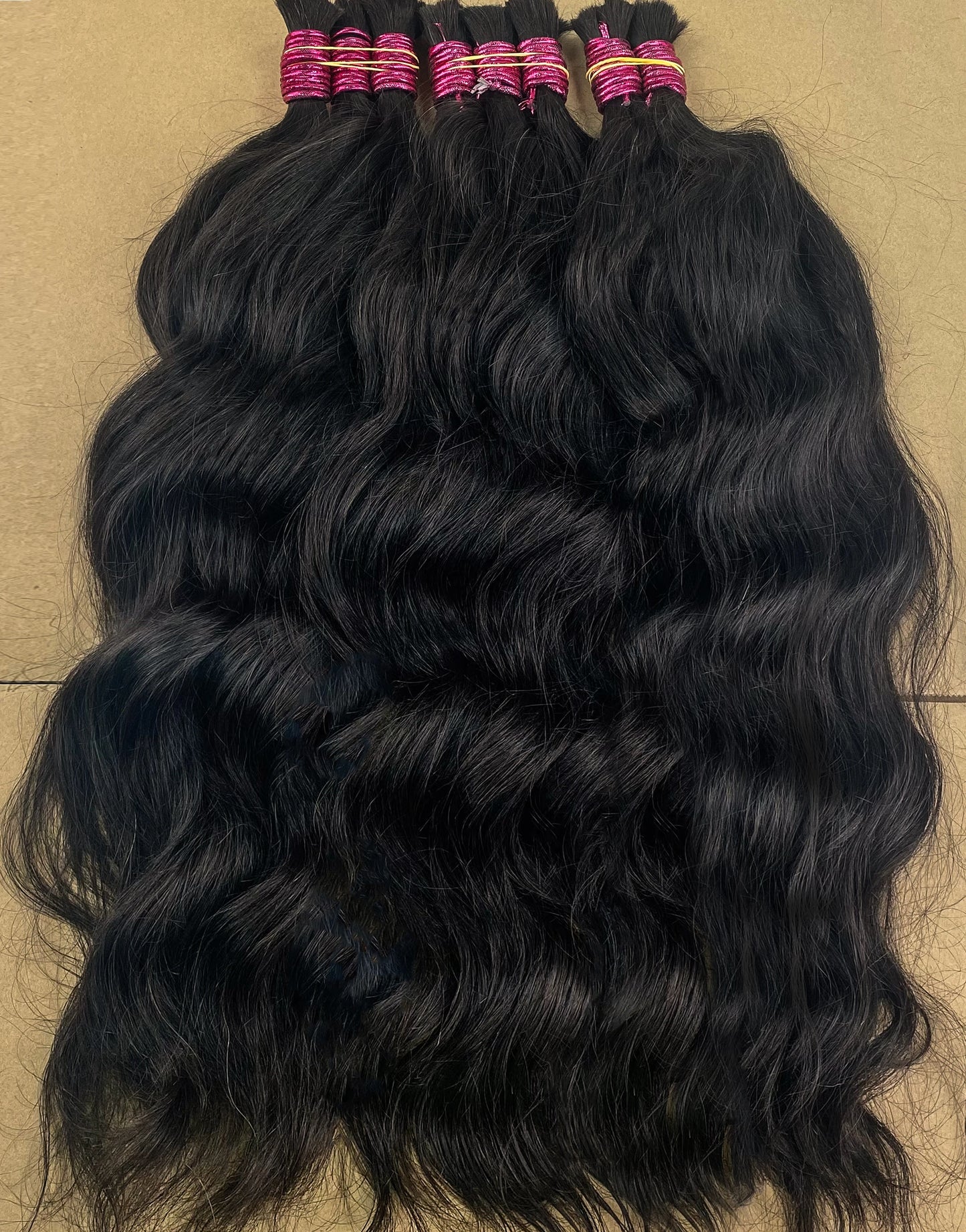 Extensions de Cheveux Humains 100% Naturels, Tissage Vietnamien Brut, Sans Trame