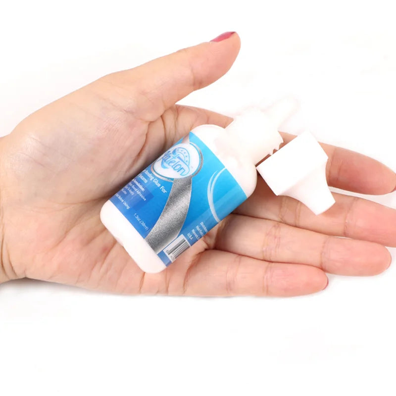 Colle pour perruque Lace Front Wig, tenue supplémentaire, étanche, 38ml, Super collage, pour bonnet de perruque, 1 pièce, outils de coiffure, 1.3Oz