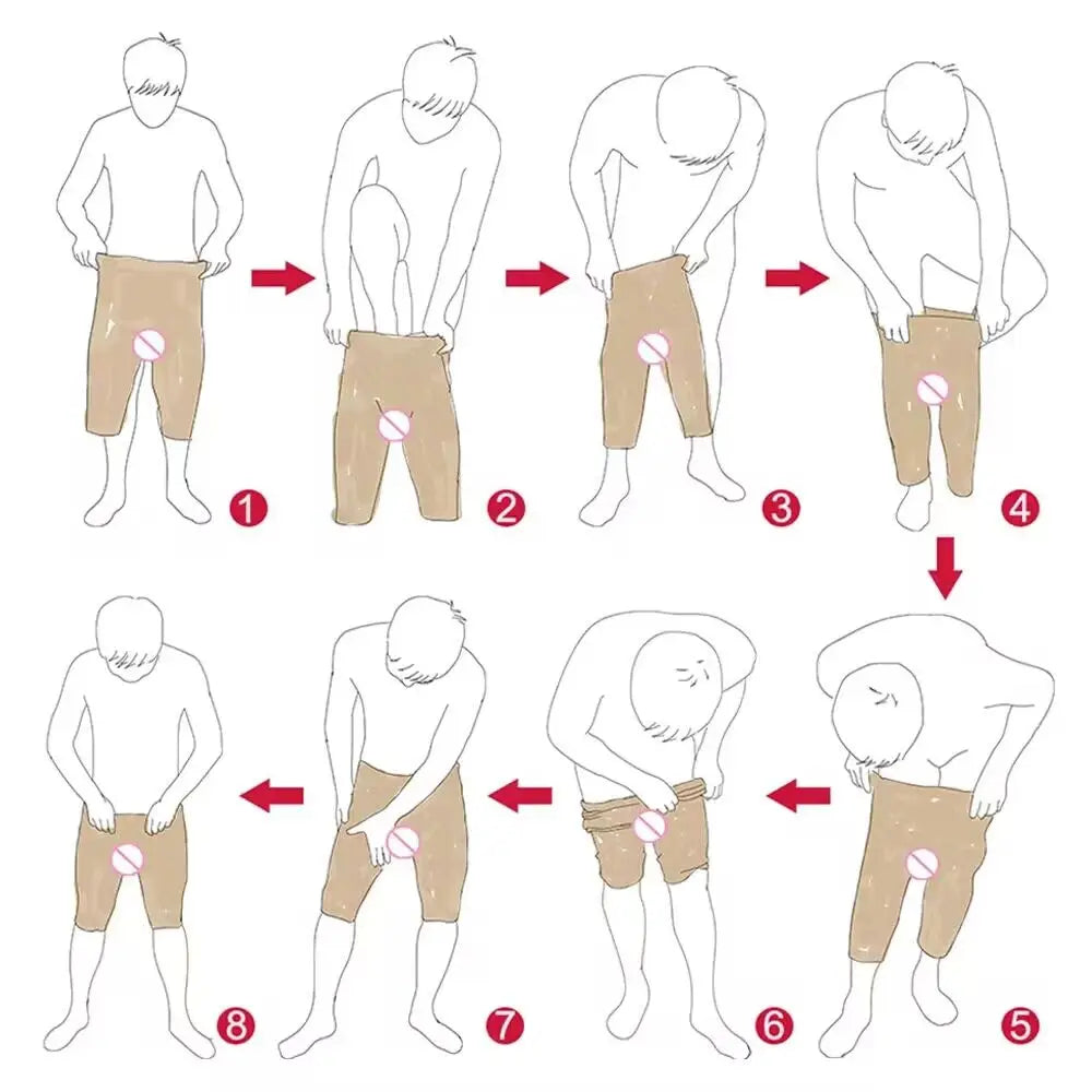 YUERUGOU Culotte vaginale réaliste en silicone pour transexuelle, pantalon de chatte Crossdresser, sexe Éltransgenre, faux sous-vêtements, élévateur de hanche, mise à niveau