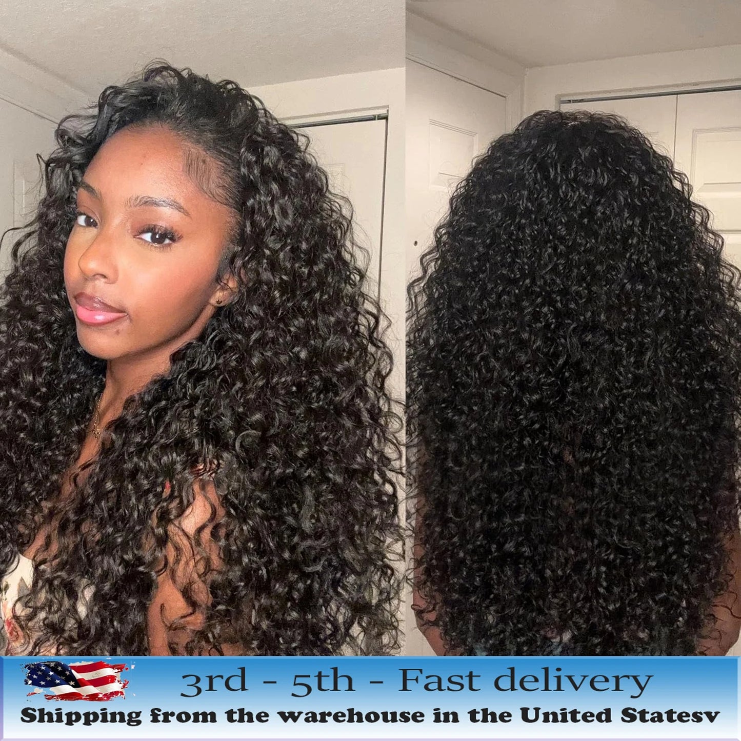 Perruques de cheveux humains à dentelle frontale HD 13x6 360, densité 250, 40-46 pouces, ondulation profonde, pré-épilées, pour femmes noires