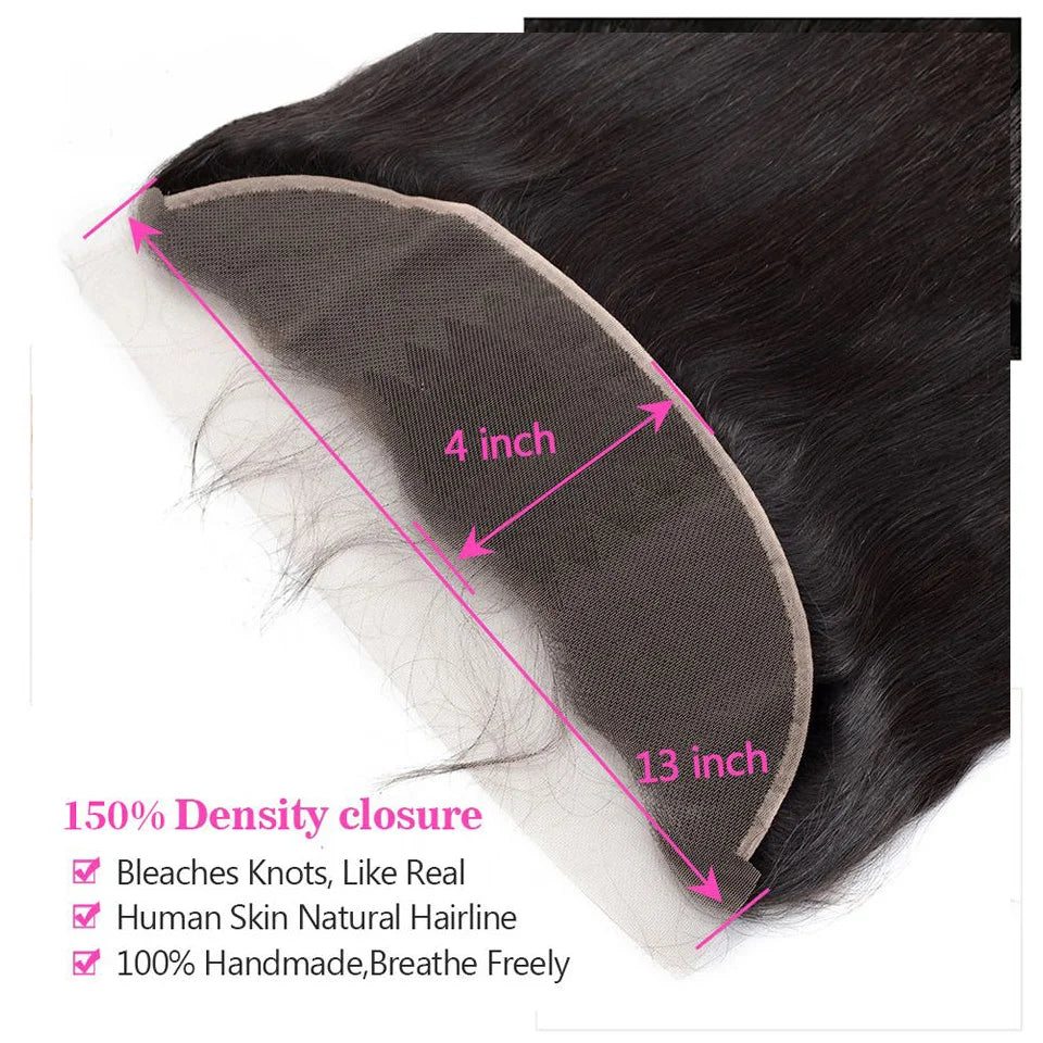 Lace Frontal 13x4 Cheveux Humains Brésiliens Solde Closure Cheveux Humain 4x4 Transparent Brésiliennes En Promotion 18 20 22 Pouce Cheveux Naturels Humains Femme En Promotion Livraison 3 Jours France