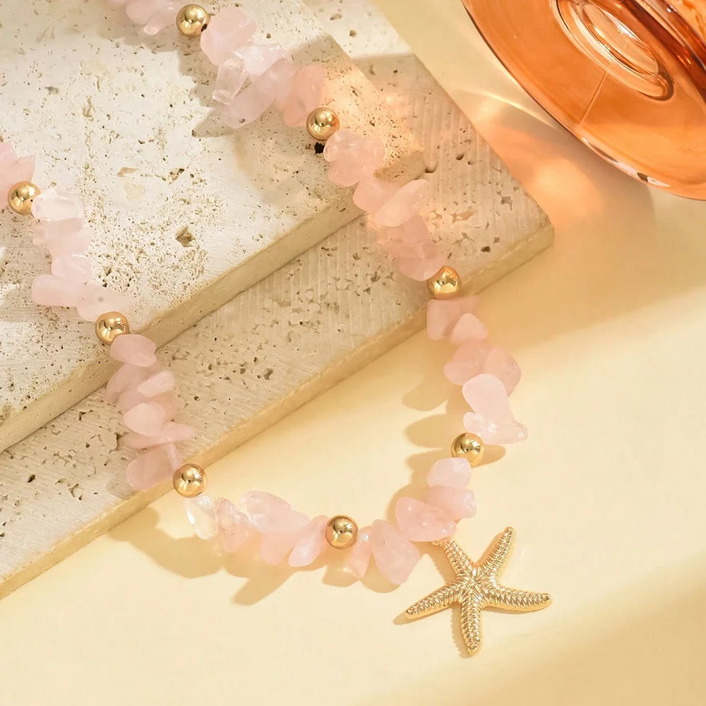 Collier de perles de coquillage naturel à la mode, pendentif en coquillage, bijoux inspirés de l'océan, ras du cou, adapté aux femmes, fête de vacances quotidienne