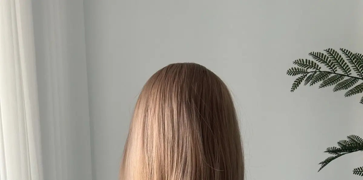 Perruque Lace Front Wig synthétique Blonde Champagne, corps Long, perruques brunes ondulées pour usage quotidien, bandeau Lolita Cosplay 가Perruque Femme