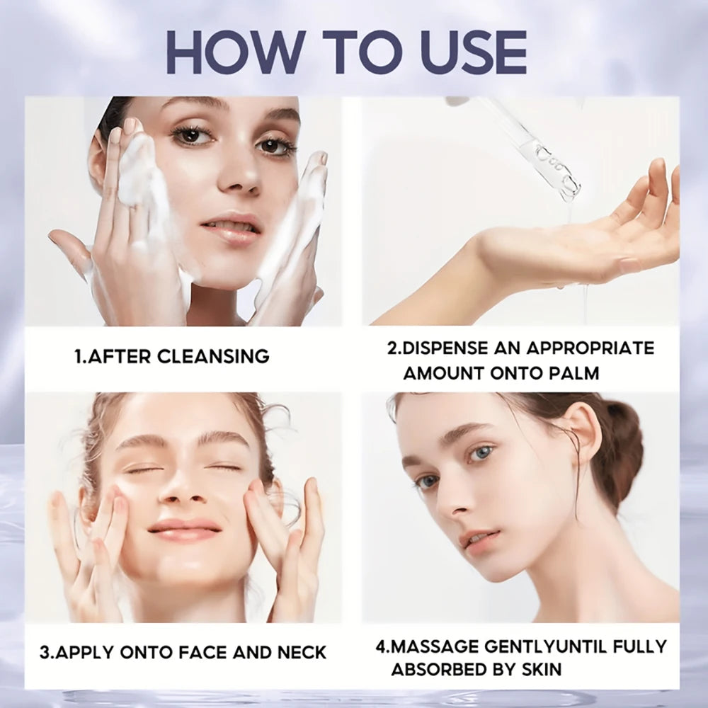 Sérum anti-âge au rétinol, blanchissant, hydratant, élimine les taches pigsens, rétrécit les pores, huile raffermissante pour le visage