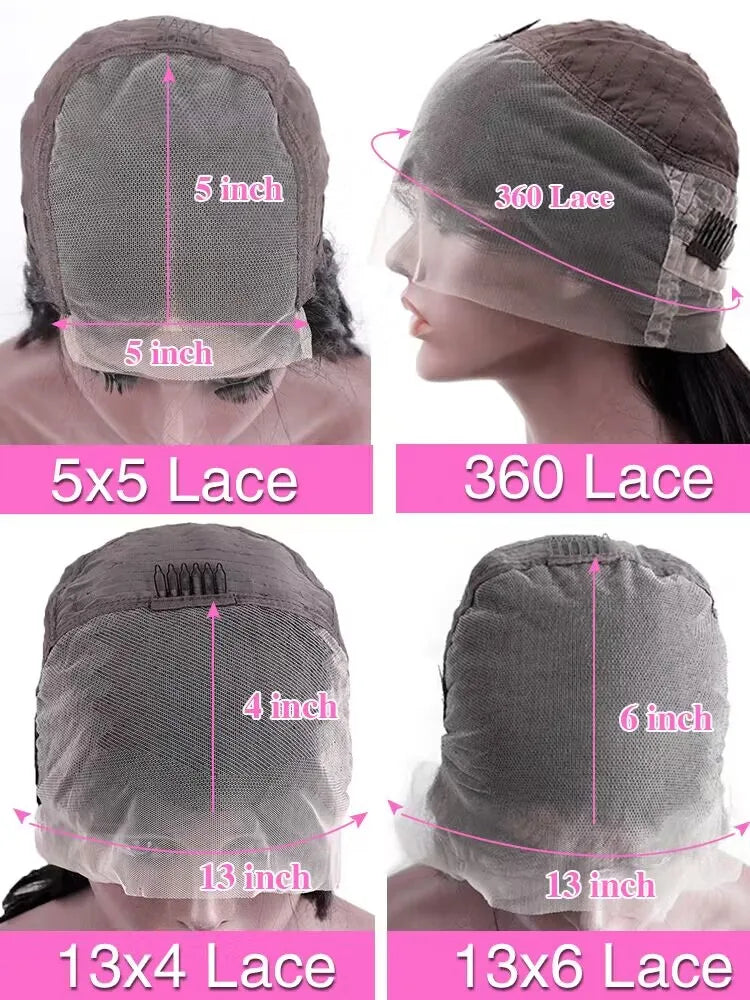 40 46 pouces 200 densité perruque frontale pour les femmes noires perruques brésiliennes cheveux humains 5x5 os droit HD Transparent dentelle avant perruques