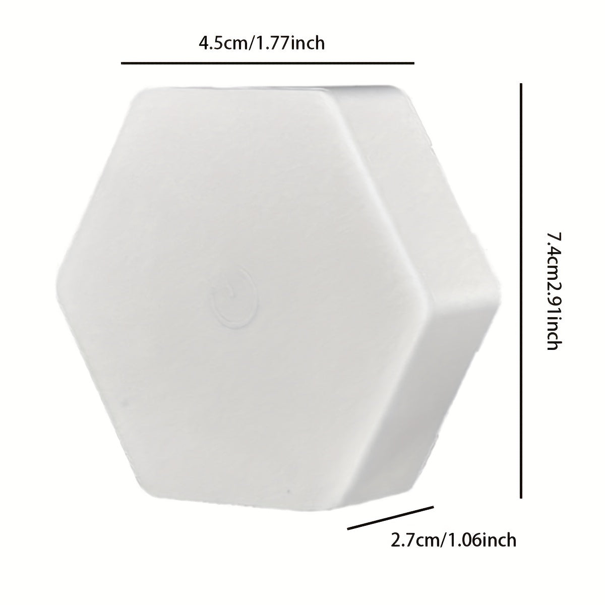 Hexagon LED Wall Lamp - Touch-Controlled, Dimmable, Remote & Battery-Powered, Space-Themed Decor